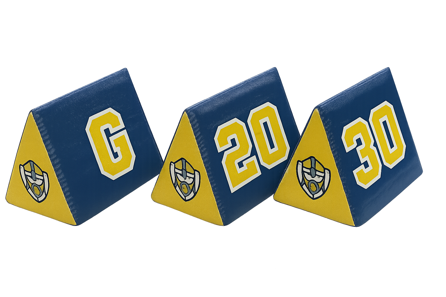 Custom Football Sideline Spirit Markers | Set of 11 Markers