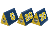 Thumbnail for Custom Football Sideline Spirit Markers | Set of 11 Markers