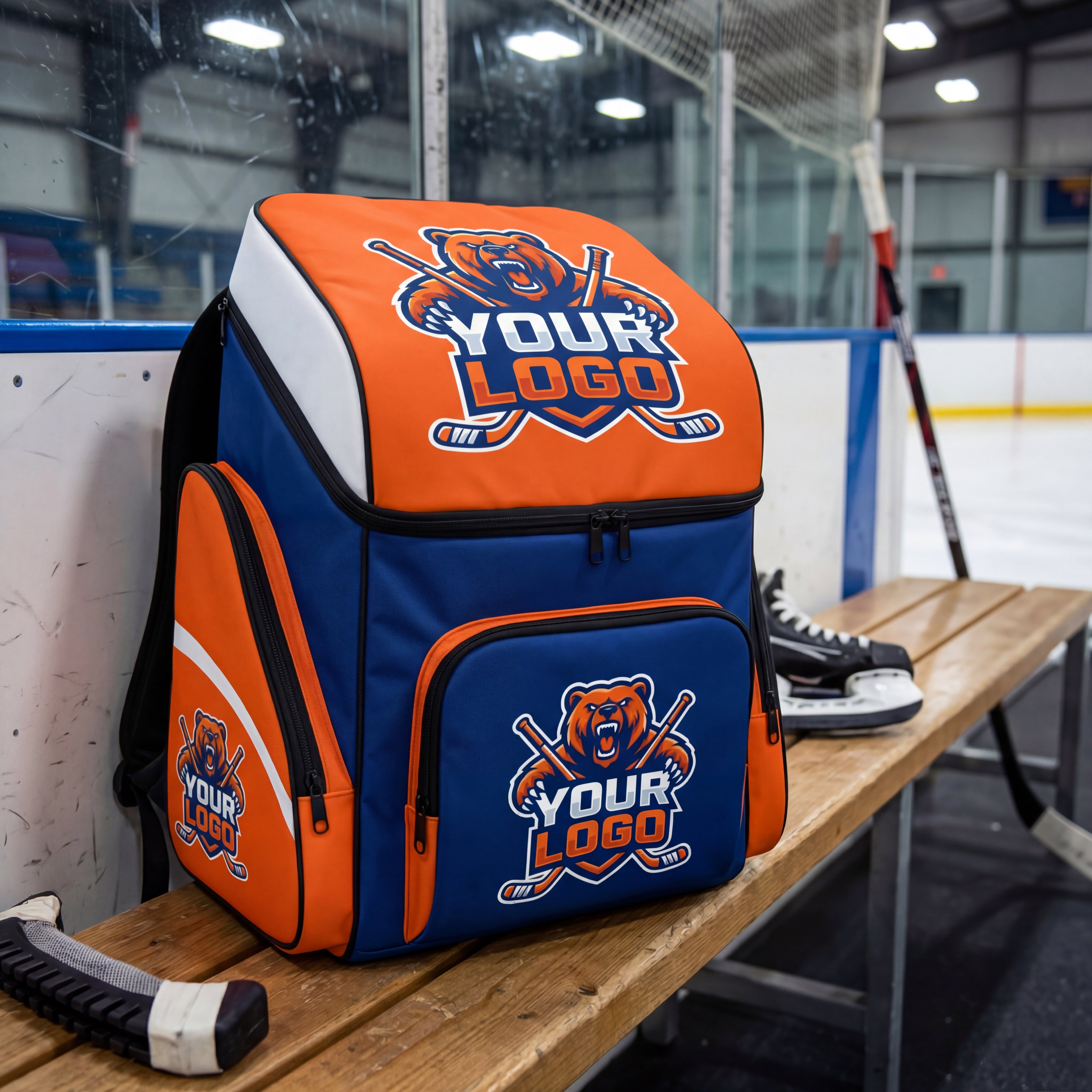 Senior Hockey Equipment Backpack (15 Bag Minimum)