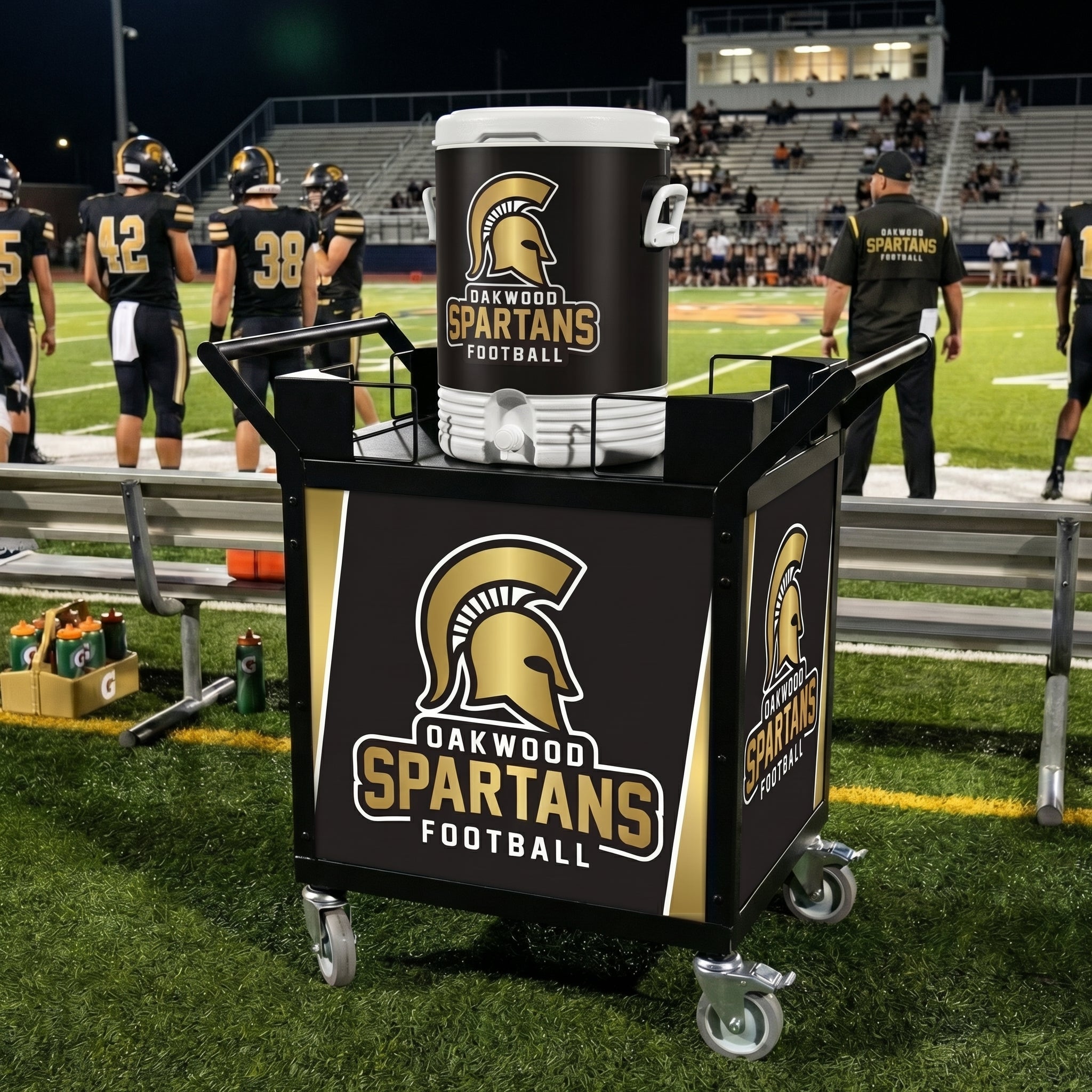 Adjustable Custom Hydration Cart (Single)