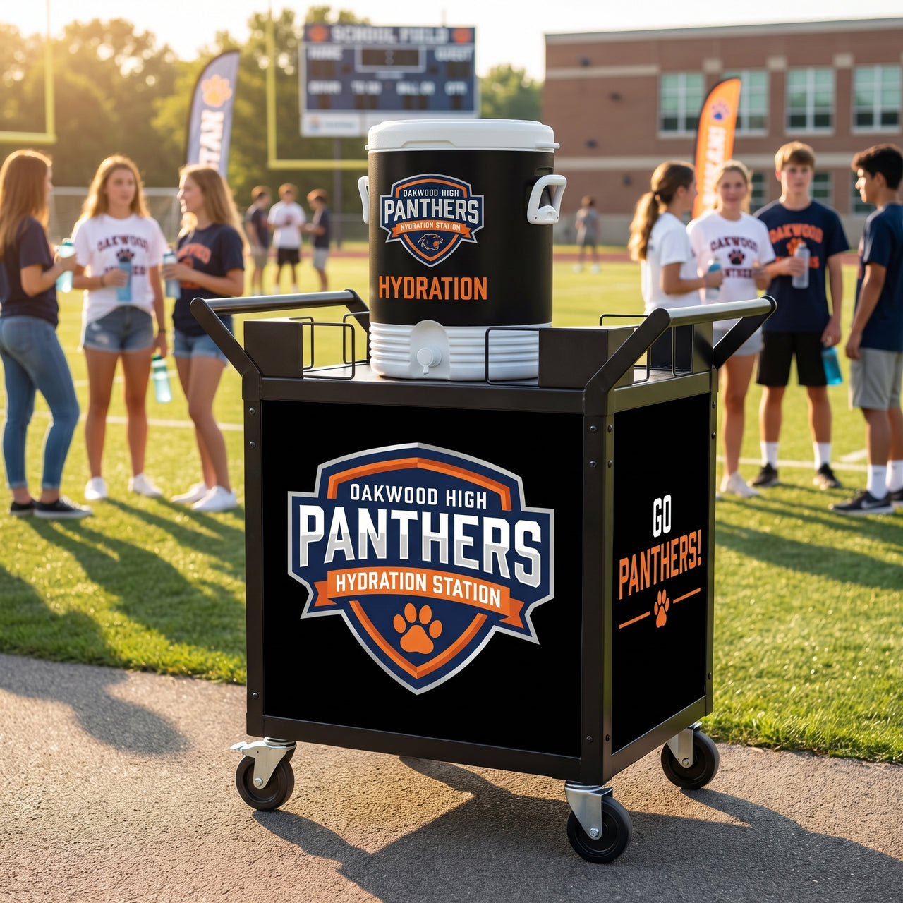 Adjustable Custom Hydration Cart (Single)