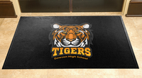 Thumbnail for Custom logo door mat made from rubber at school gymnasium