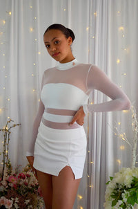 Thumbnail for Sleek Melrose Cutout Skating Bodysuit for Enhanced Performance