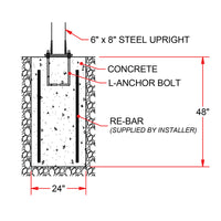 Thumbnail for Surface Mount Anchor Kit (6 in. x 6 in. and 6 in. x 8 in.)