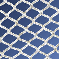 Thumbnail for Box Lacrosse Replacement Net - NETX1 - (7mm) Seamless One-Piece Lacrosse Net (4 ft.H x 4 ft.W x 4 ft.D) (White)