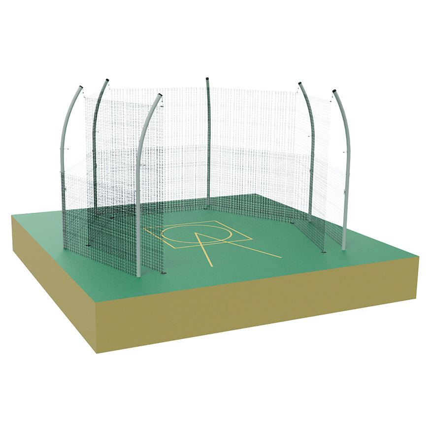 Discus Cage (with Cage Net & Barrier Net - No Ground Sleeves)