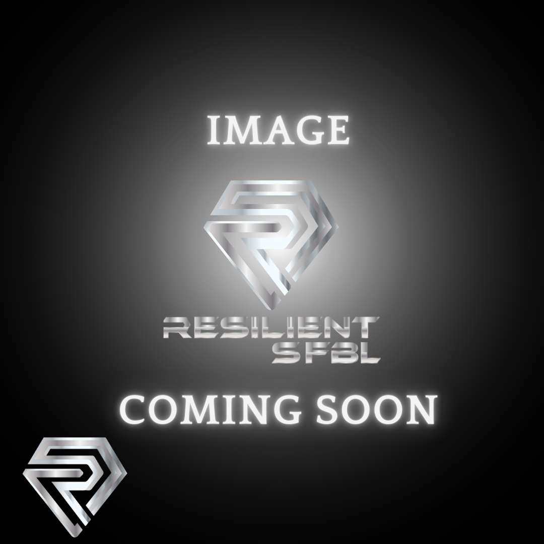 Placeholder image with "IMAGE COMING SOON" text, Resilient SFBL logo, and diamond-shaped "R" logo.