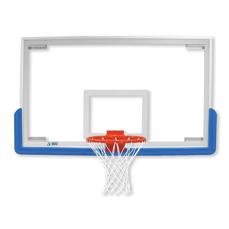 Backboard - Unbreakable Glass - Rectangular (72 in.W x 42 in.H) - NCAA, NFHS Compliant