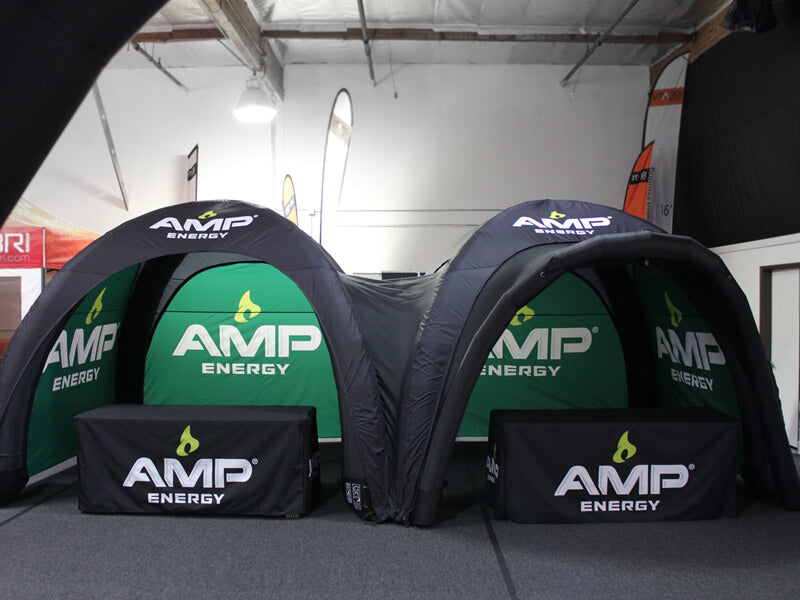 Custom Inflatable Canopy Tent or Air Dome | Fills in 5 Minutes