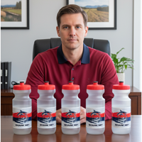 Athlete hydration bottle 21/24 Oz big mouth custom made with team logo