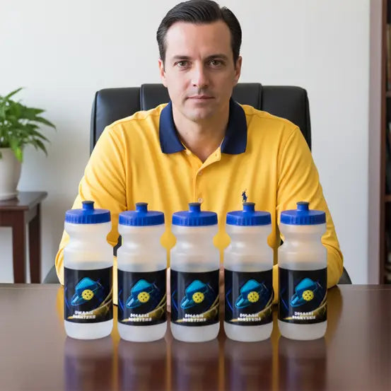 Hoopsking 21/24 Oz custom water bottle for badminton practice