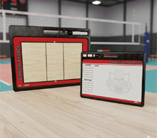 Volleyball Coaches Whiteboard for Pre-Game and Sideline Talks