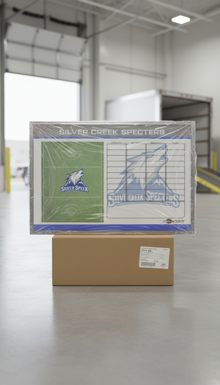 custom dry erase board shipped worldwide