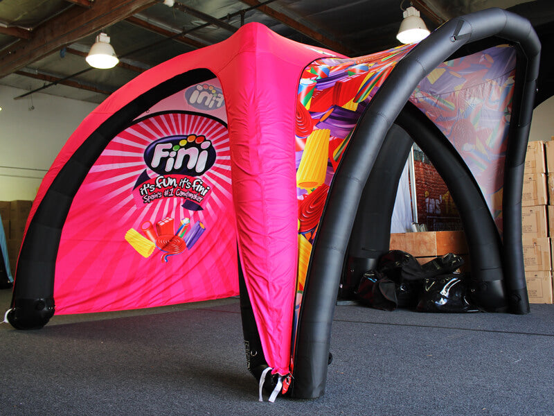 Custom Inflatable Canopy Tent or Air Dome | Fills in 5 Minutes
