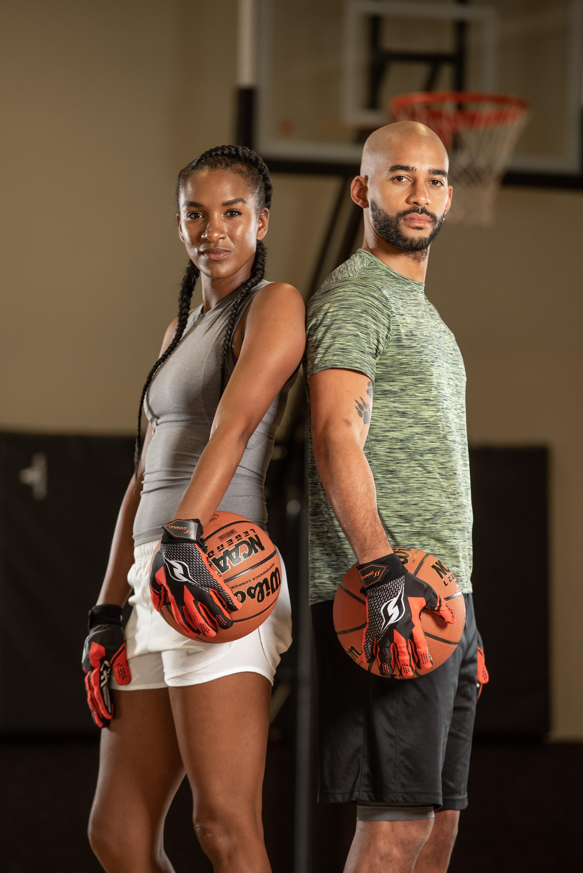 Stylish and functional Hoop Handz Weighted Basketball Gloves—perfect for building stronger hands.