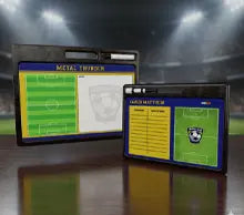 Soccer Coaches Whiteboard for Pre-Game and Sideline Talks