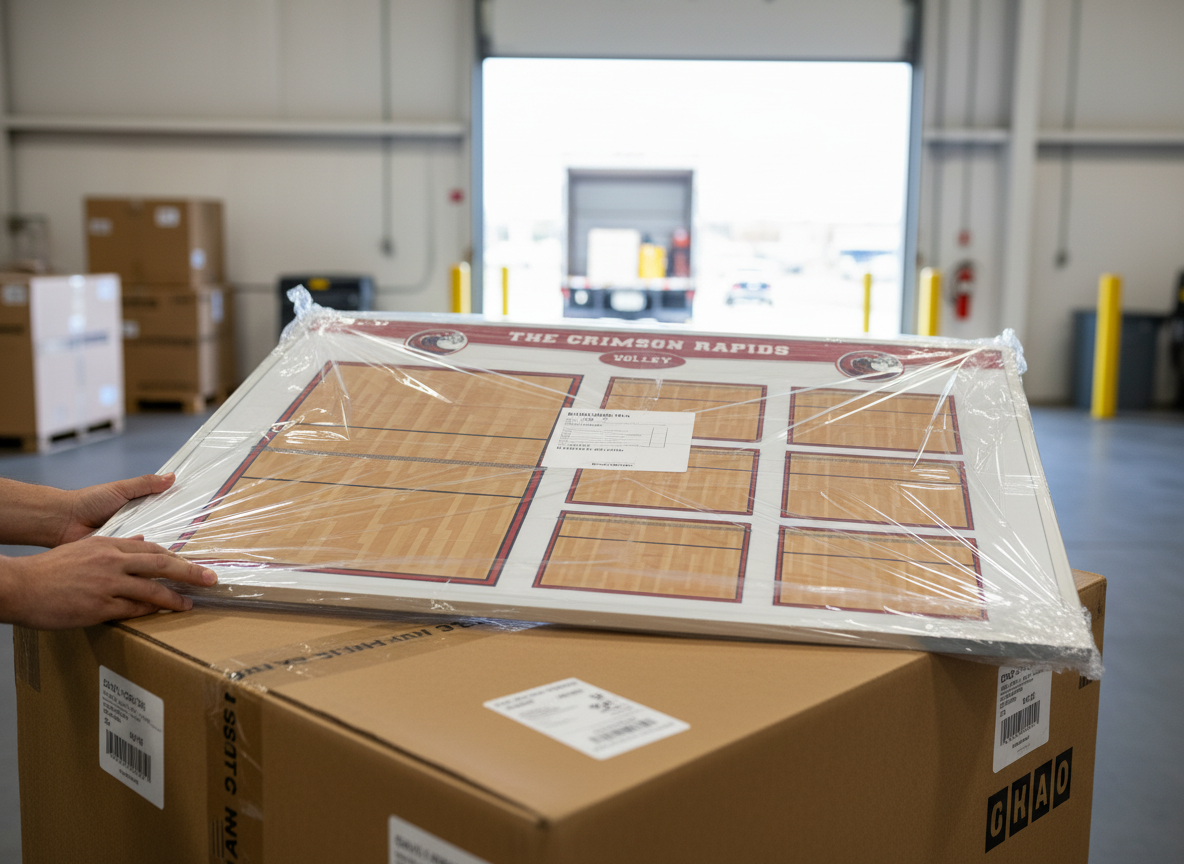 custom dry erase board shipped worldwide