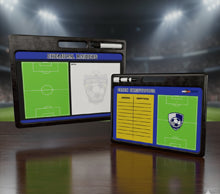 Portable Soccer Whiteboard with Strong Carry Handle