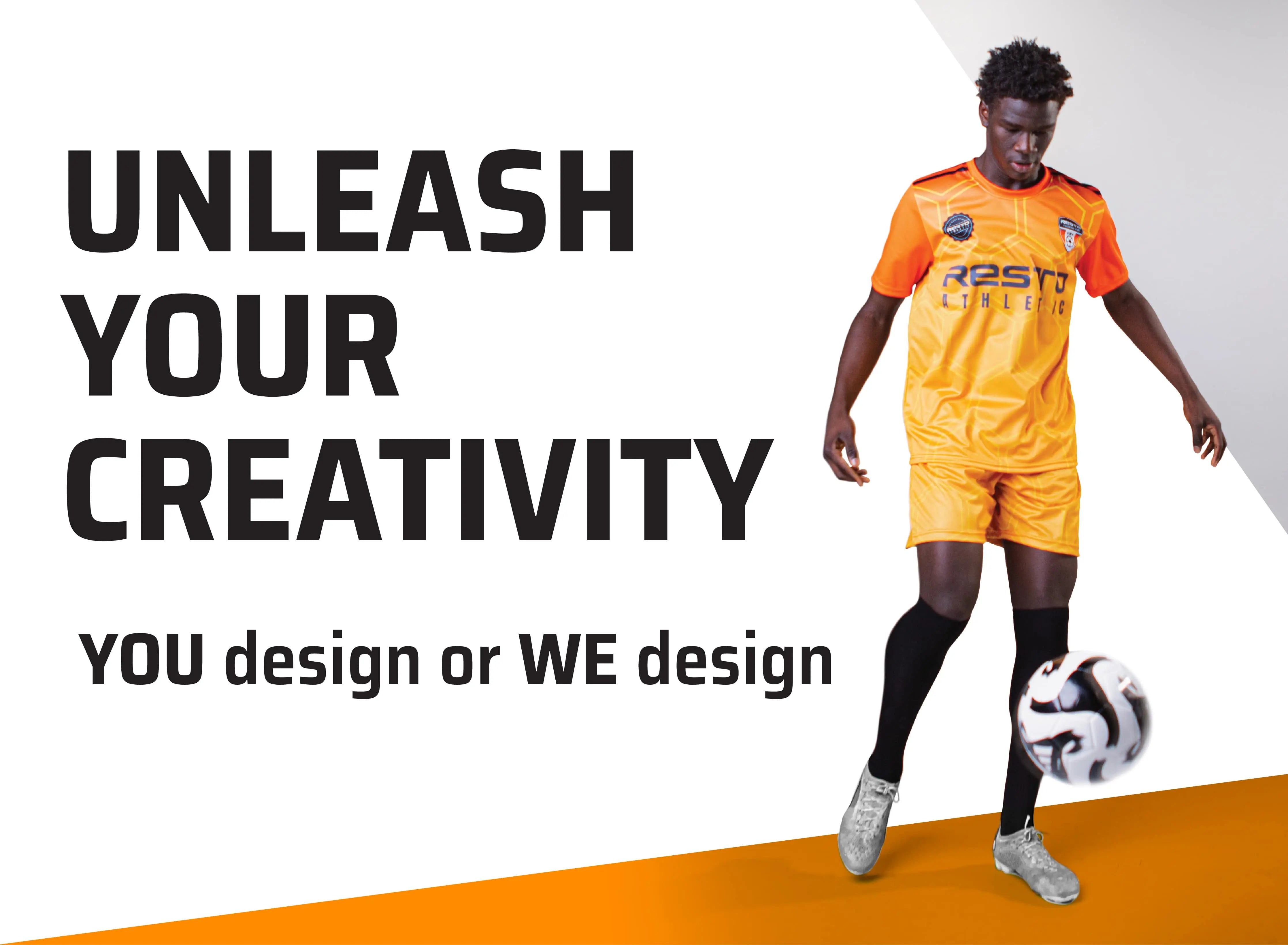 Custom sublimated soccer jerseys delivered quickly for teams