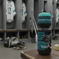 Custom 26 oz lacrosse team Purist water bottle with printed name