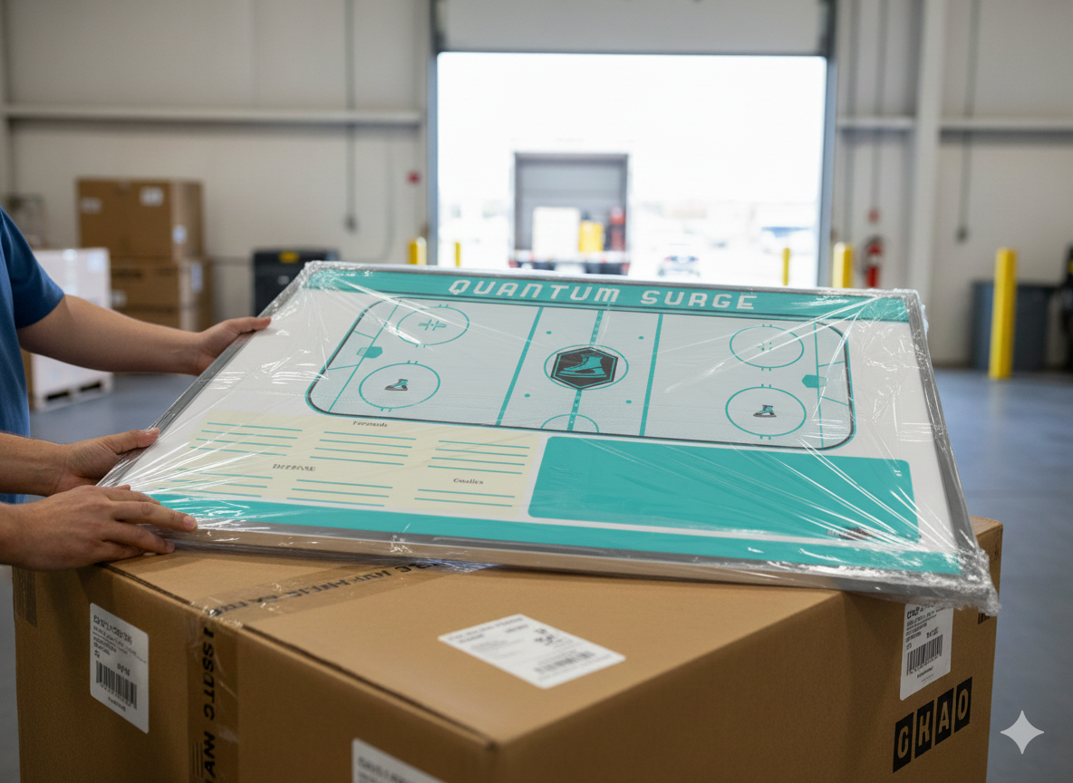 custom basketball dry erase board shipped worldwide