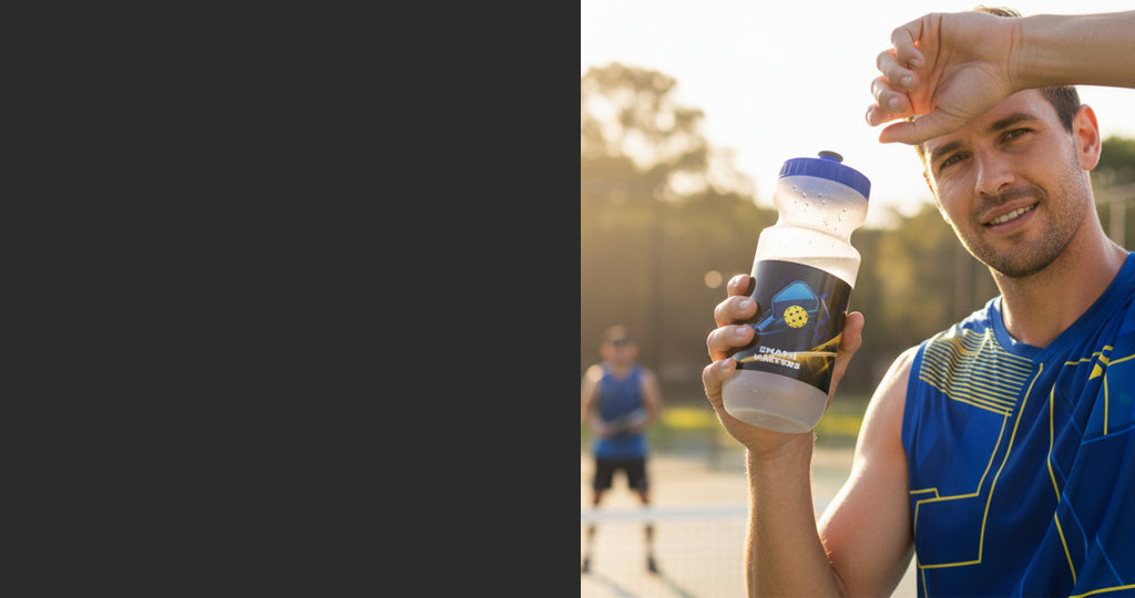 Personalized 21/24 Oz sports water bottle for tennis teams
