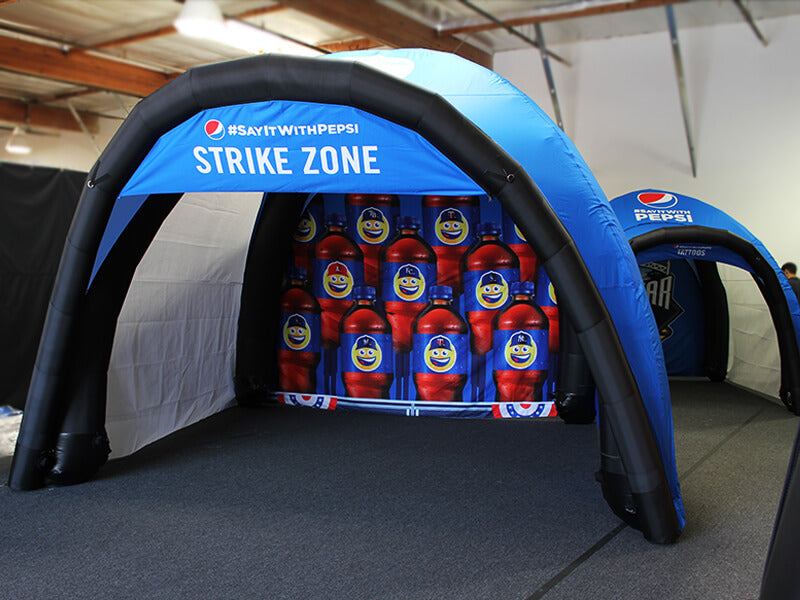 Custom Inflatable Canopy Tent or Air Dome | Fills in 5 Minutes