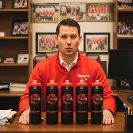 Hoopsking 32oz custom water bottle for basketball practice