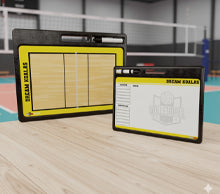 Portable Volleyball Whiteboard with Strong Carry Handle