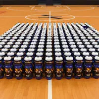 Durable 26 Oz custom sports bottle with team logo