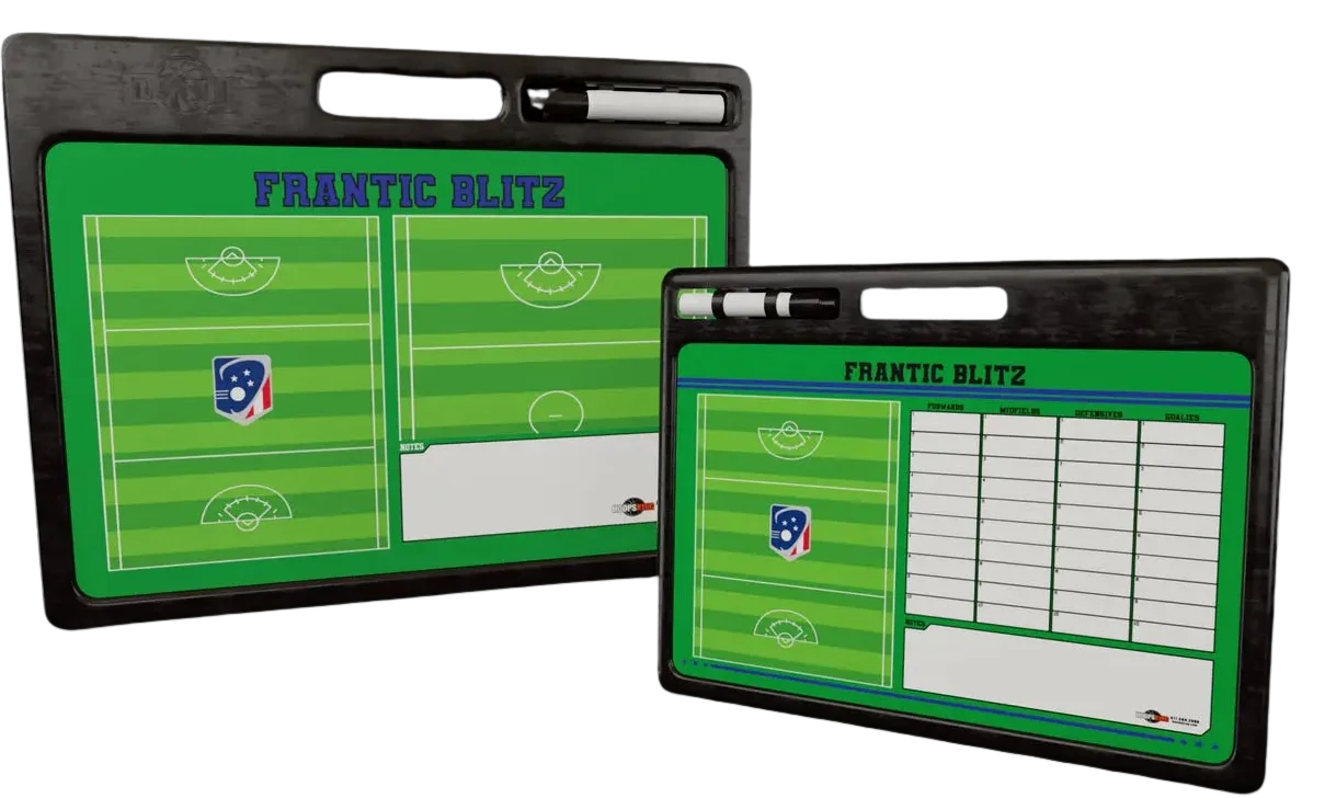 Two Sided Lacrosse Whiteboard for Coaches – Portable Design with Handle