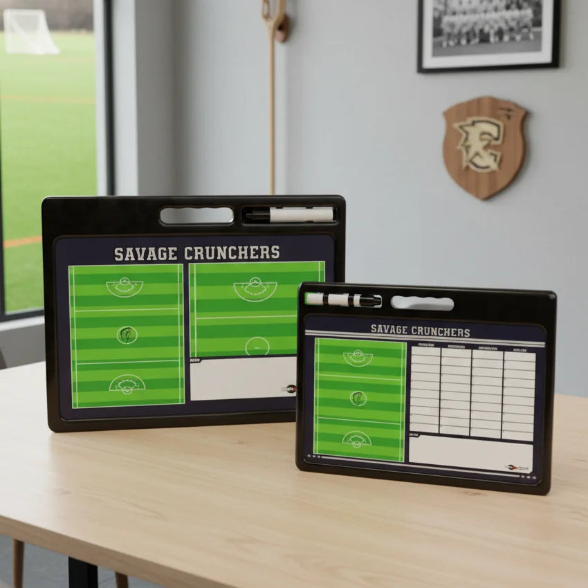 Durable Pro Lacrosse Playboard with Handle – Double Sided Dry Erase