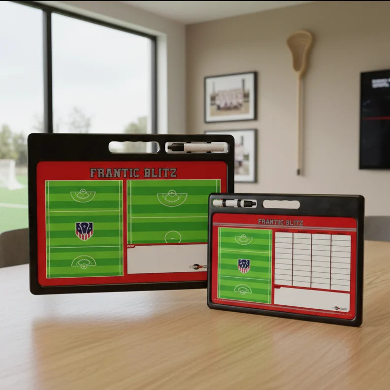 Custom Lacrosse Playboard with Carry Handle – Durable 2-Sided Coaching Tool