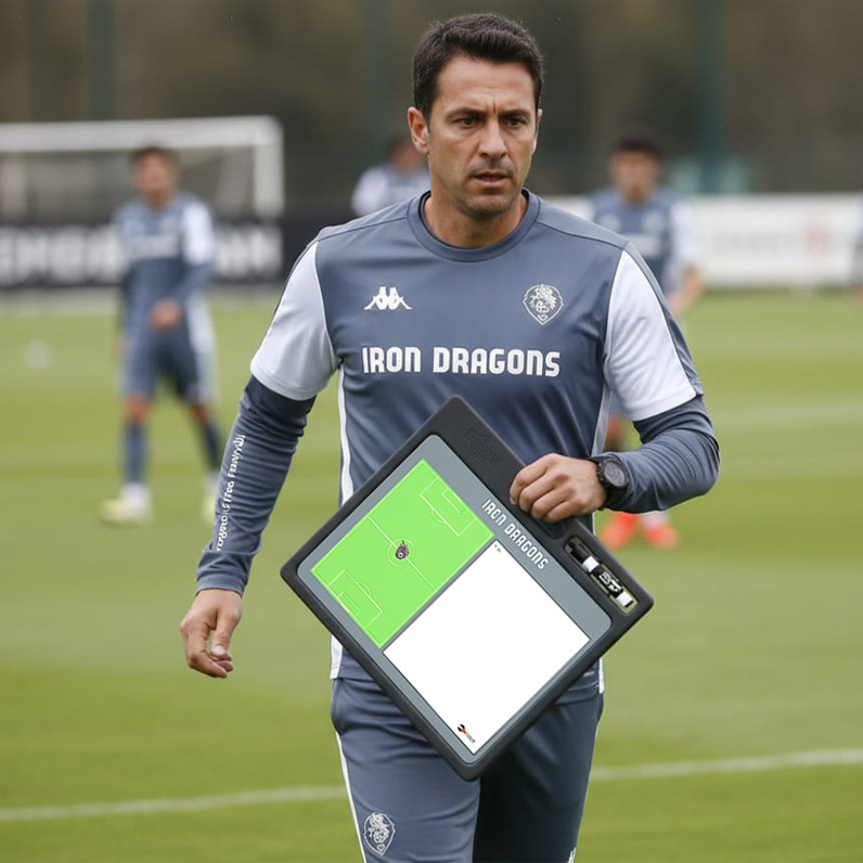 Durable Double-Sided Soccer Playboard for Sideline Strategy