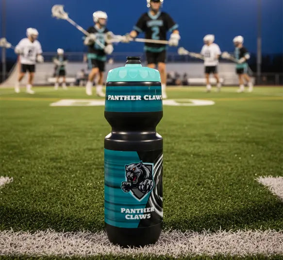 Hoopsking 26 Oz custom Purist team water bottle with logo