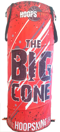 Thumbnail for HoopsKing Big Cone orange pop-up sports defender, 3.5 feet tall and 20 inches in diameter