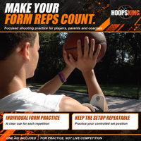 Thumbnail for BullsEye on a player during individual shooting-form practice for players, parents and coaches