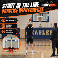 Thumbnail for Add a clear aiming cue to focused free-throw sessions without promising a specific shooting percentage.