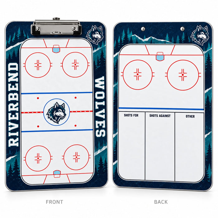 Custom Hockey Dry Erase Whiteboard