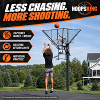 Thumbnail for The iC3 captures makes and misses and returns balls through a rotating chute for individual practice.