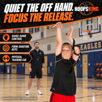 Thumbnail for Perfect Jump Shot Strap provides a physical cue to limit guide-hand interference during form-shooting practice.