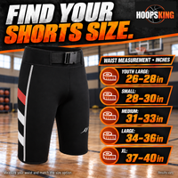 Thumbnail for SWAG shorts waist sizes: Youth Large 26–28, Small 28–30, Medium 31–33, Large 34–36 and XL 37–40 inches