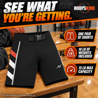 Thumbnail for One pair of SWAG neoprene weighted shorts with 10 pounds of weights; vest and extra weights not included