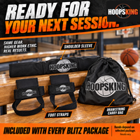 Thumbnail for Every Vertical Blitz package includes a shoulder sleeve, two foot stirrups and carry bag; bands vary by package