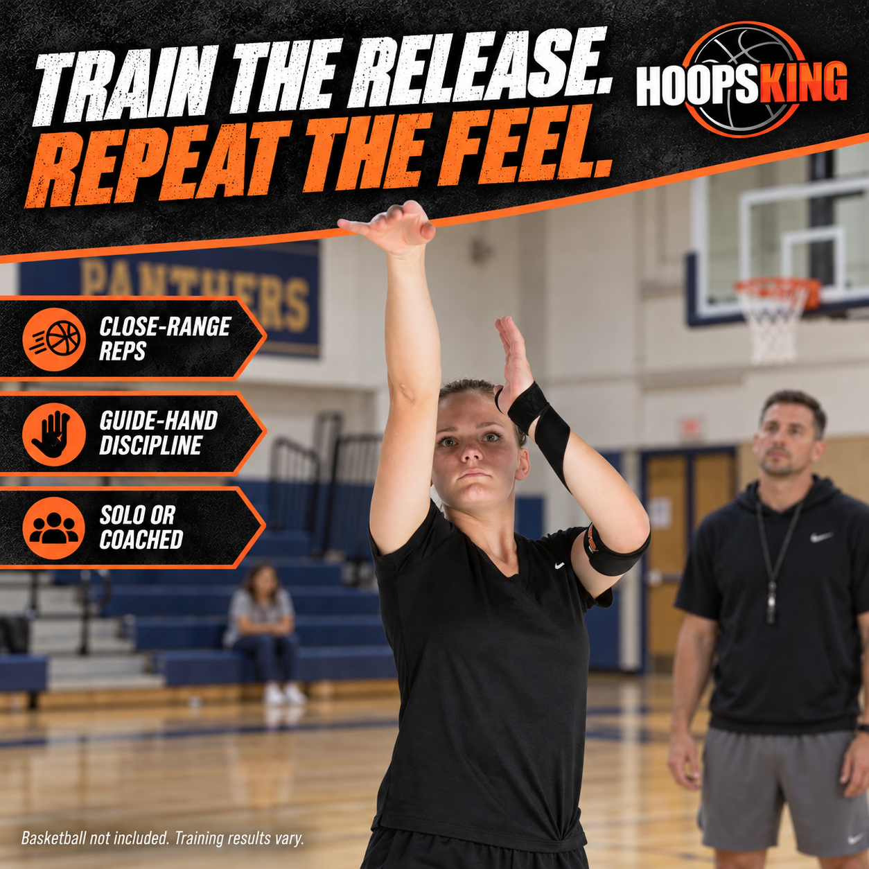 Use Wrap Strap during controlled close-range shooting, with attention to guide-hand discipline.
