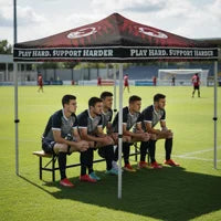 Custom Outdoor Event Tent with Full-Color Logo – Durable, Professional Event Design