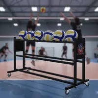 Custom Ball Rack with Team Logo for Training and Events