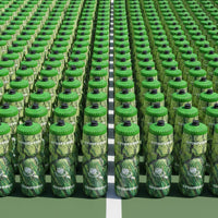 Durable 23 Oz custom sports bottle with team logo