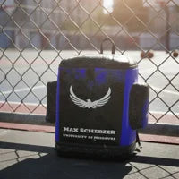 Hoopsking Custom Sublimated Athletic Backpack featuring Bold Team Spirit Design