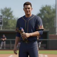 Large 23 Oz Chromatek custom team water bottle for training sessions